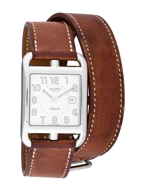 hermes cape cod double tour watch replica|hermes cape cod diamond watch.